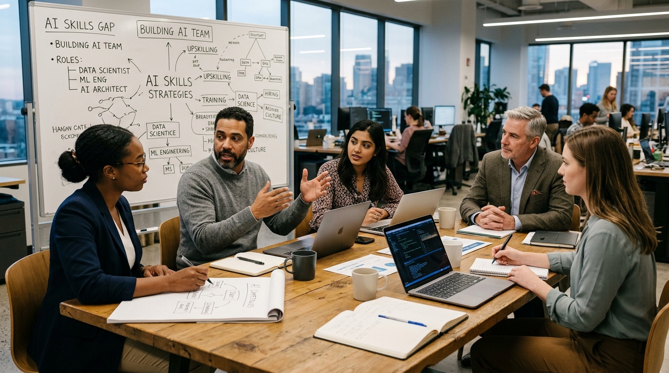 Pénurie de talents en IA : comment constituer une équipe compétente en intelligence artificielle